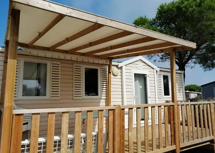 Mobil Home climatisé Camping Novella